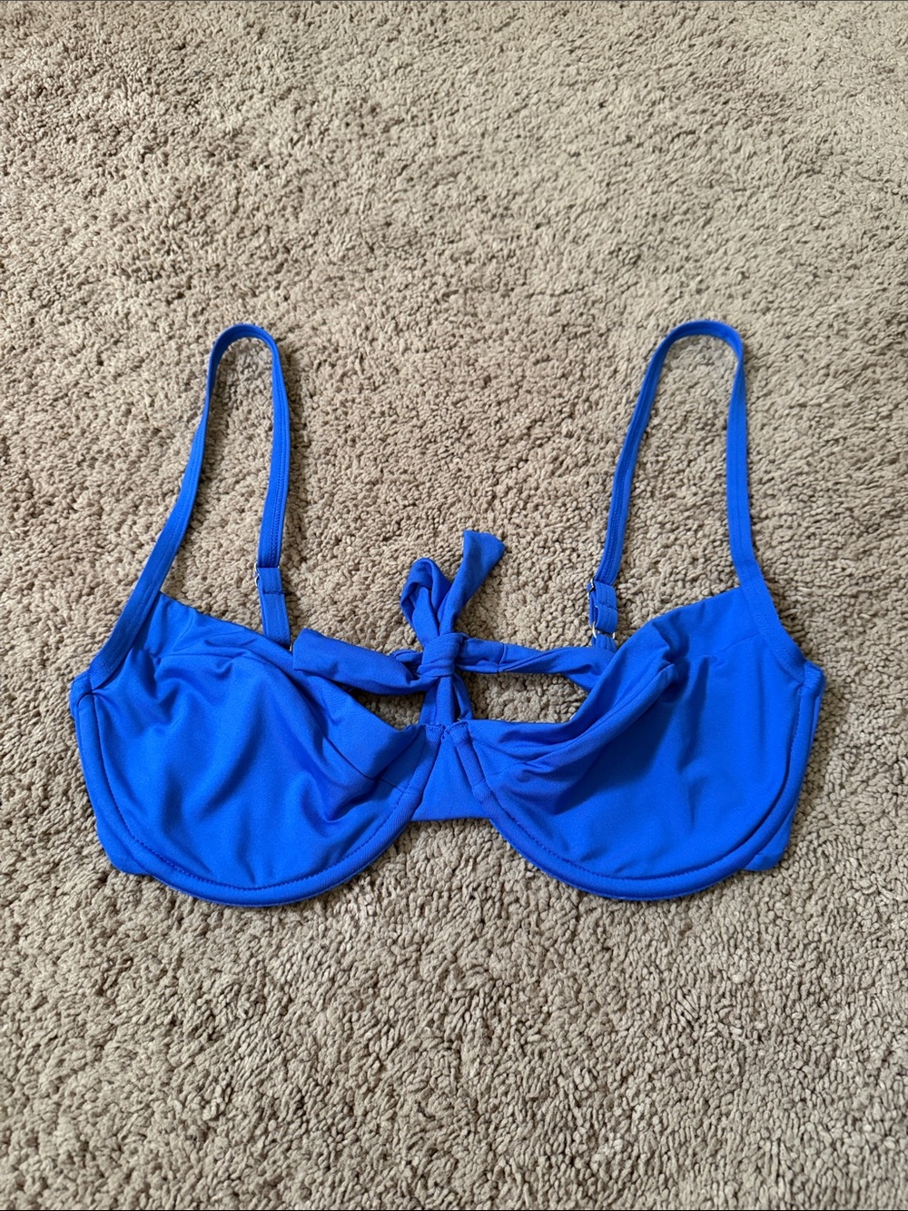 Monday Swimwear Royal Blue Underwire Bikini Top